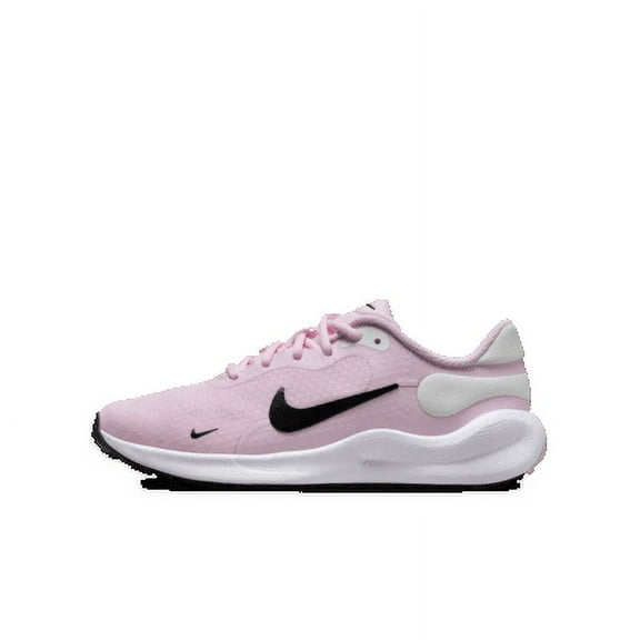 Nike Revolution 7 Big Kids' Running Shoes Color: Pink Foam/Summit White/White/Black Size: 4.5Y