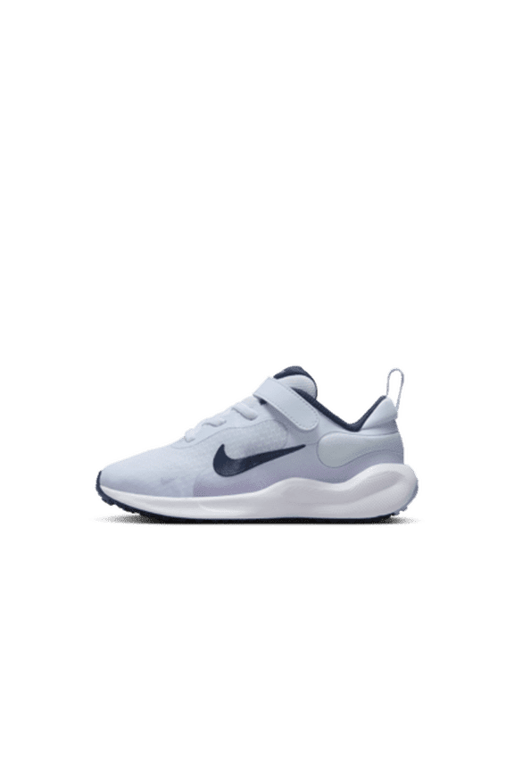 Revolution 7 Little Kids' Shoes Color: Football Grey/Lilac Bloom/Lilac/Midnight Navy Size: 9C