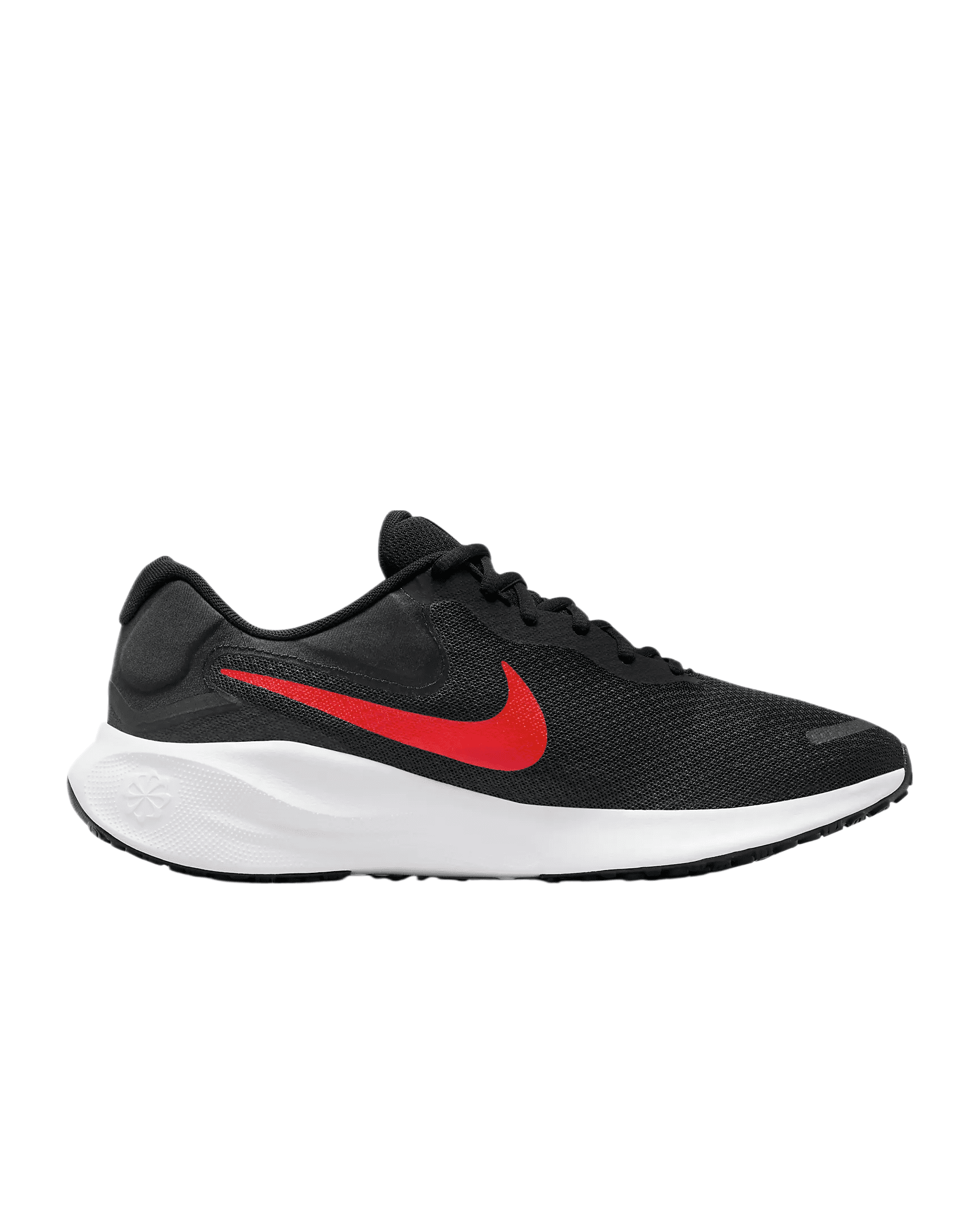 Nike Revolution 7 Men s Road Running Shoes Color Black White University Red Size 12 Walmart