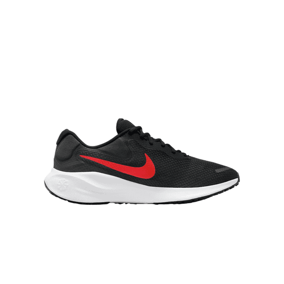 Nike Revolution 7 Men's Road Running Shoes Color: Black/White/University Red Size: 9.5