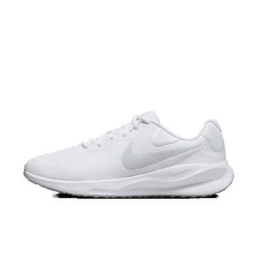 Nike Revolution 7 Men's Road Running Shoes Color: White/White/Pure Platinum Size: 9.5