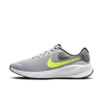 thumbnail image 1 of Nike Revolution 7 Men's Road Running Shoes Color: Wolf Gray Volt Size: 10.5, 1 of 5