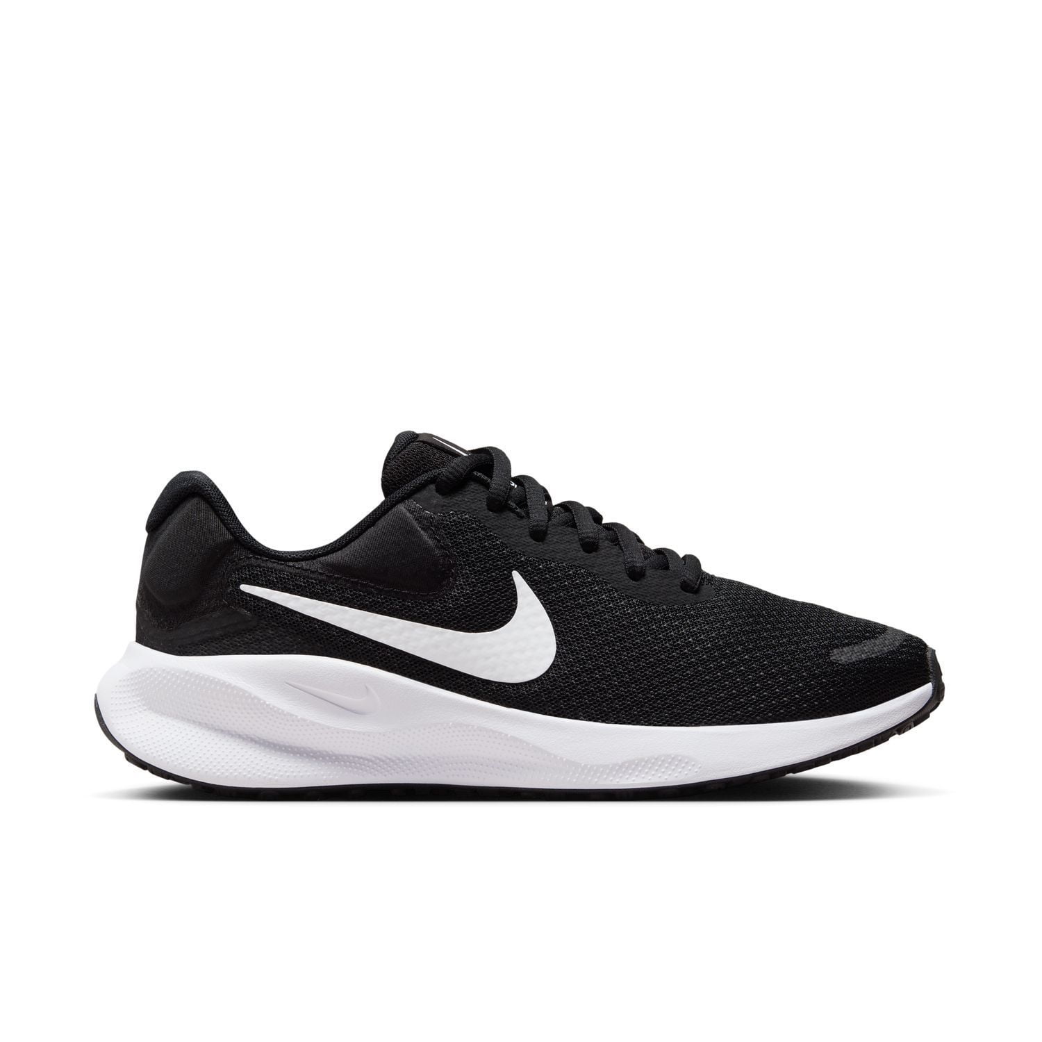 Nike Revolution 7 Women's Running Shoes Color: Black White Size: 7