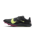 thumbnail image 1 of Nike Rival Jump Track \u0026 Field Jumping Spikes Color: Anthracite/Black/Light Lemon Twist/Fierce Pink Size: 12, 1 of 1