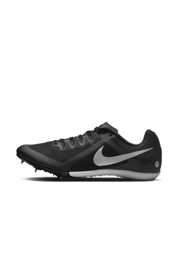 Rival Multi Track \u0026 Field Multi-Event Spikes Color: Black/Light Smoke Grey/Dark Smoke Grey/Metallic Silver Size: 13