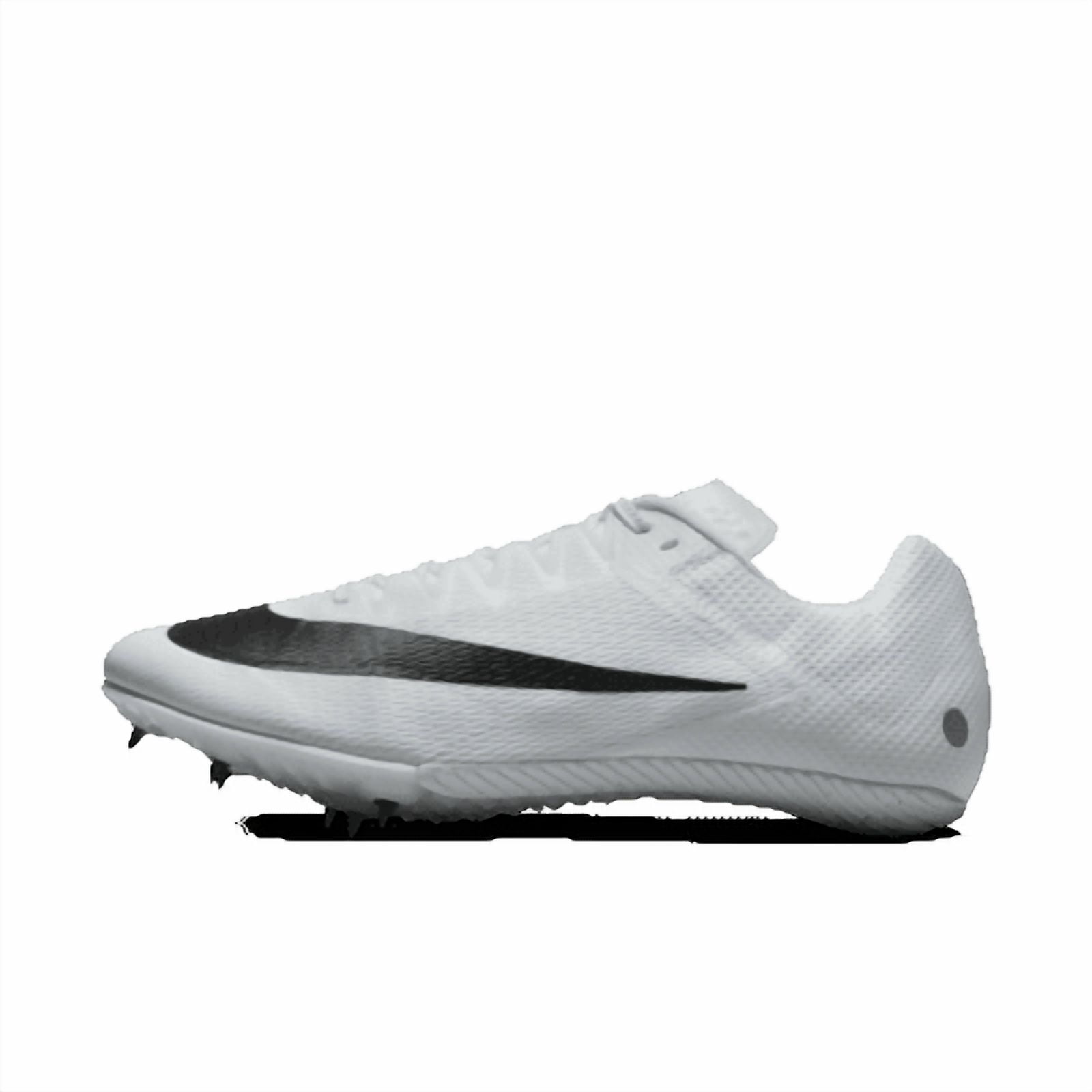 Nike Rival Sprint Track \u0026 Field Sprinting Spikes Color: White/Metallic Silver/Pure Platinum/Black Size: 5