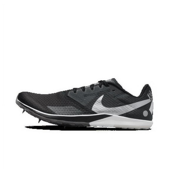 Nike Rival XC 6 Cross-Country Spikes Color: Black/Dark Smoke Grey/White/Metallic Silver Size: 10.5