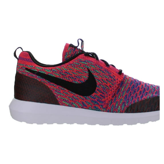 Nike Roshe NM Flyknit SE Bright Crimson Black Green Strike Game Royal