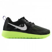 Nike Roshe One Flight Weight Casual Shoes Black/White/Ghost Green/Grape (5y) (5.5y)