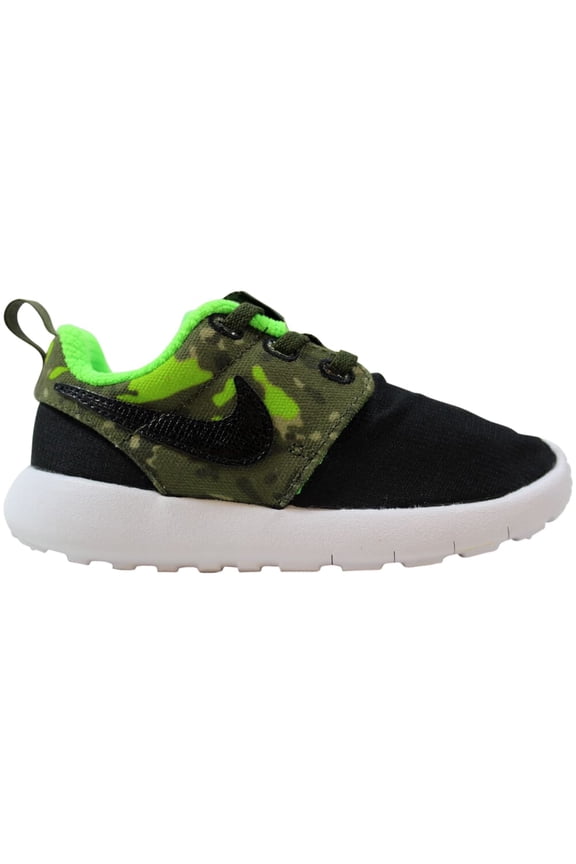 Roshe One Print Black/Black-Cargo Khaki-Green 749358-008 Toddler