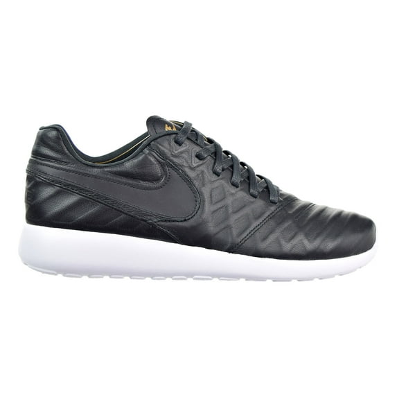 Nike Roshe Tiempo VI QS Men's Shoes Black/Black/Metallic Gold/White 853535-007