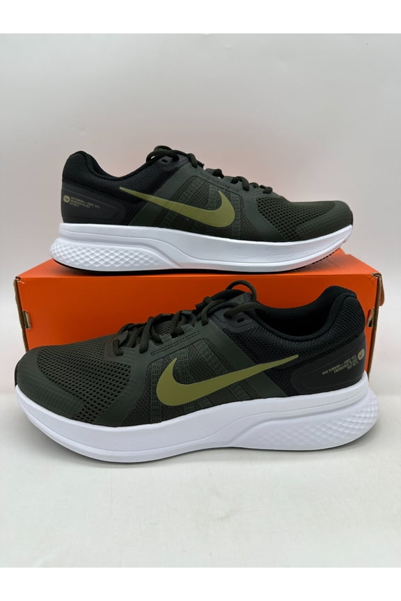 Run Swift 2 Men's Size 13 Green White Running Athletic Shoes CU3517 301