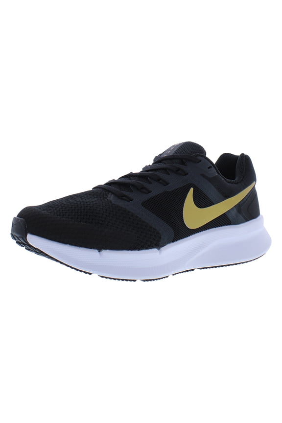 Run Swift 3 Womens Shoes Size 10, Color: Black/Metallic Gold/Anthracite