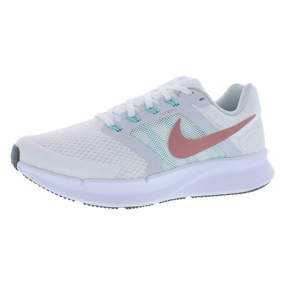 Nike Run Swift 3 Womens Shoes Size 9.5, Color: Summit White/Red Stardust
