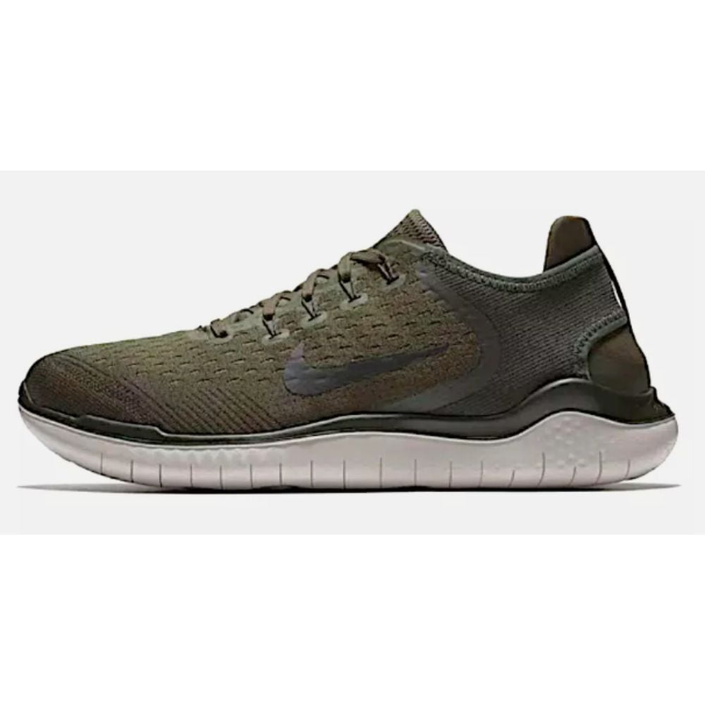 nike free rn olive green