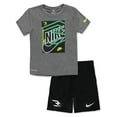 thumbnail image 1 of Nike Russell Wilson Boys' 2-Piece Shorts Set Outfit Color: gray Size: 14 - 16, 1 of 1