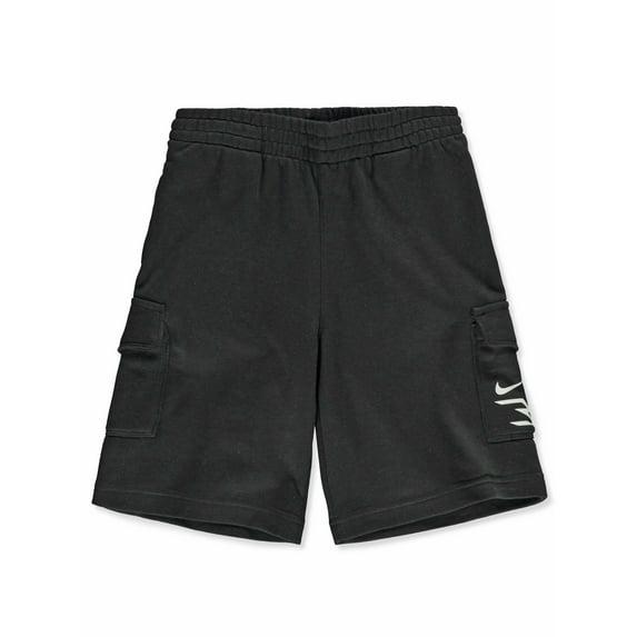 Nike Russell Wilson Boys' Swoosh Shorts Color: black Size: 18 - 20