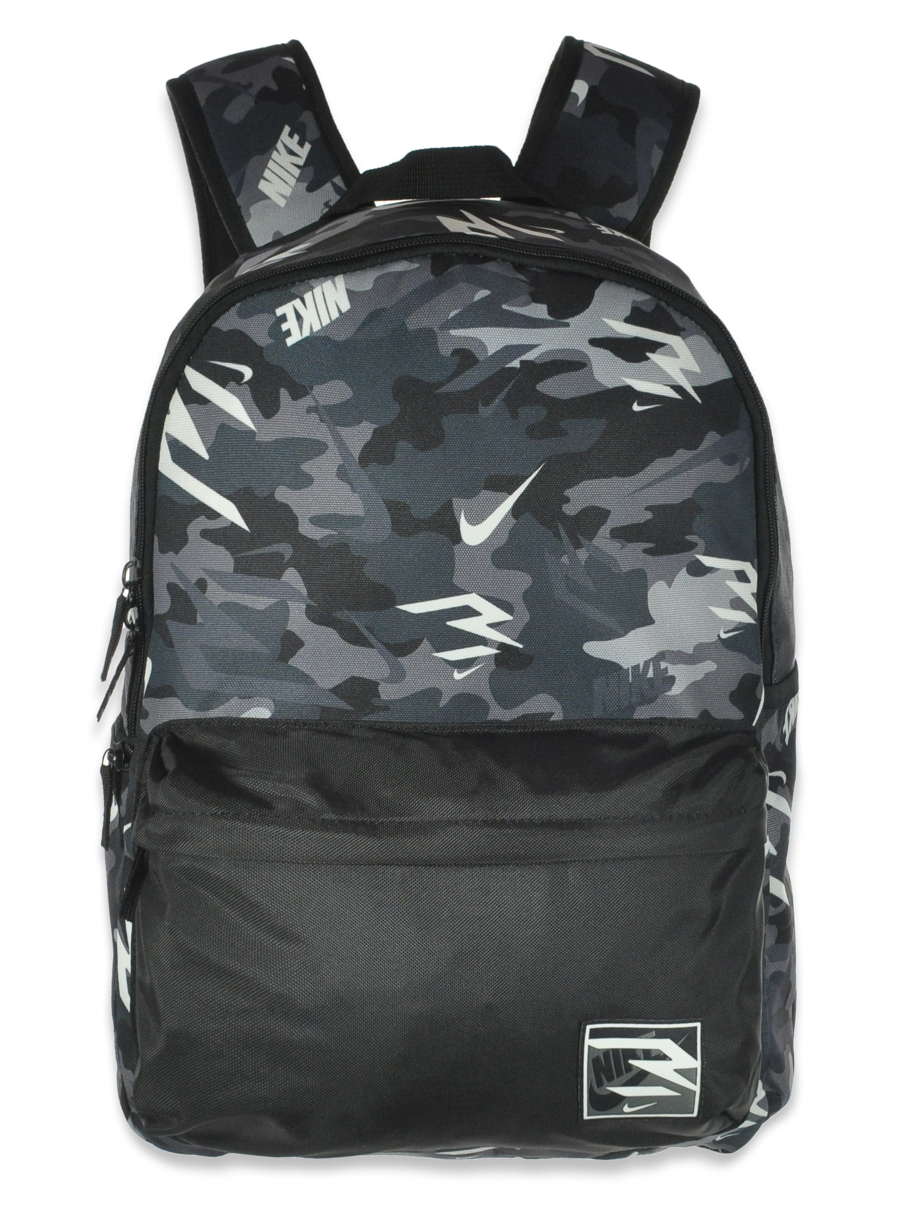 nike black camo backpack