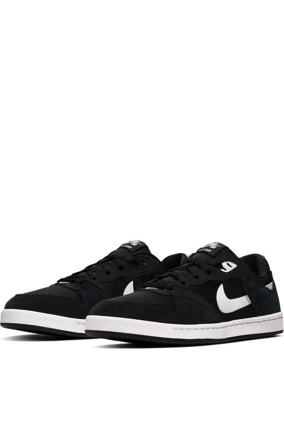SB Alleyoop CJ0882-001 Men's Black White Lace-Up Sneaker Shoes XXX583 (9.5)