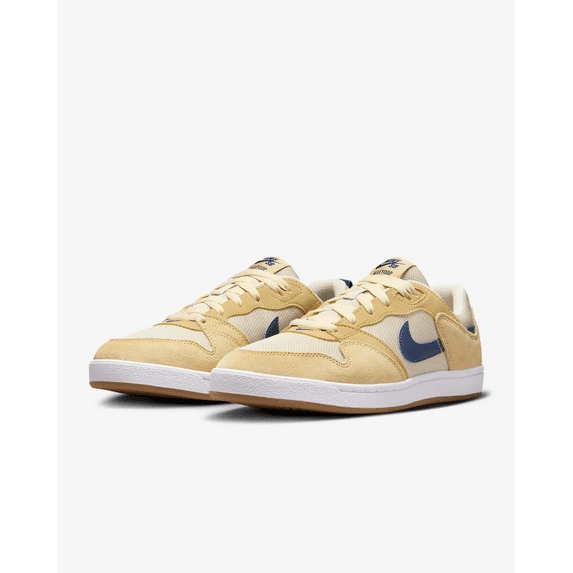 Nike SB Alleyoop CJ0882-700 Men's Club Gold White Navy Skateboard Shoes SGA258 (10)