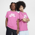 thumbnail image 1 of Nike SB Big Kids' T-Shirt Color: Alchemy Pink Size: M, 1 of 1