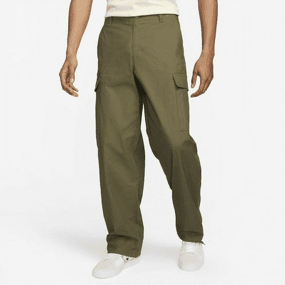 Nike SB Kearny Men's Cargo Skate Pants Color: Medium Olive Size: 36