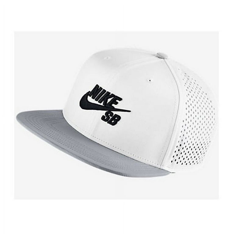 Nike SB Performance Pro Trucker Hat White Grey Snapback