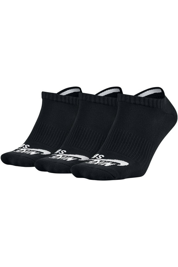 SB Socks Men's Dri-Fit Skateboarding Black White 12- 15 SX4921-001