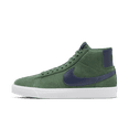 thumbnail image 1 of Nike SB Zoom Blazer Mid Skate Shoes Color: Noble Green/Noble Green/White/Midnight Navy Size: 8, 1 of 1