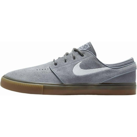 Nike SB Zoom Janoski OG+ Skate Shoes (FD6757-003, Cool Grey/Cool Grey/Gum Light Brown/White) Size 9