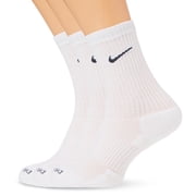 Nike SX4827-101 Dri-FIT Cushioned Crew Training Socks S