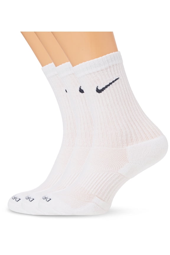 SX4827-101: Dri-FIT Cushioned Crew Training Socks (S)