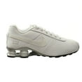 thumbnail image 1 of Nike Shox Deliver PNT (GS) Big Kids Shoes White/White-Metallic Silver-Black 615981-100 (4.5 M US), 1 of 6