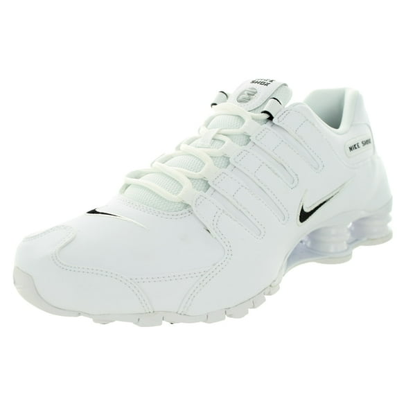 Nike Men's Shox Nz Eu White/Black/White Running Shoe