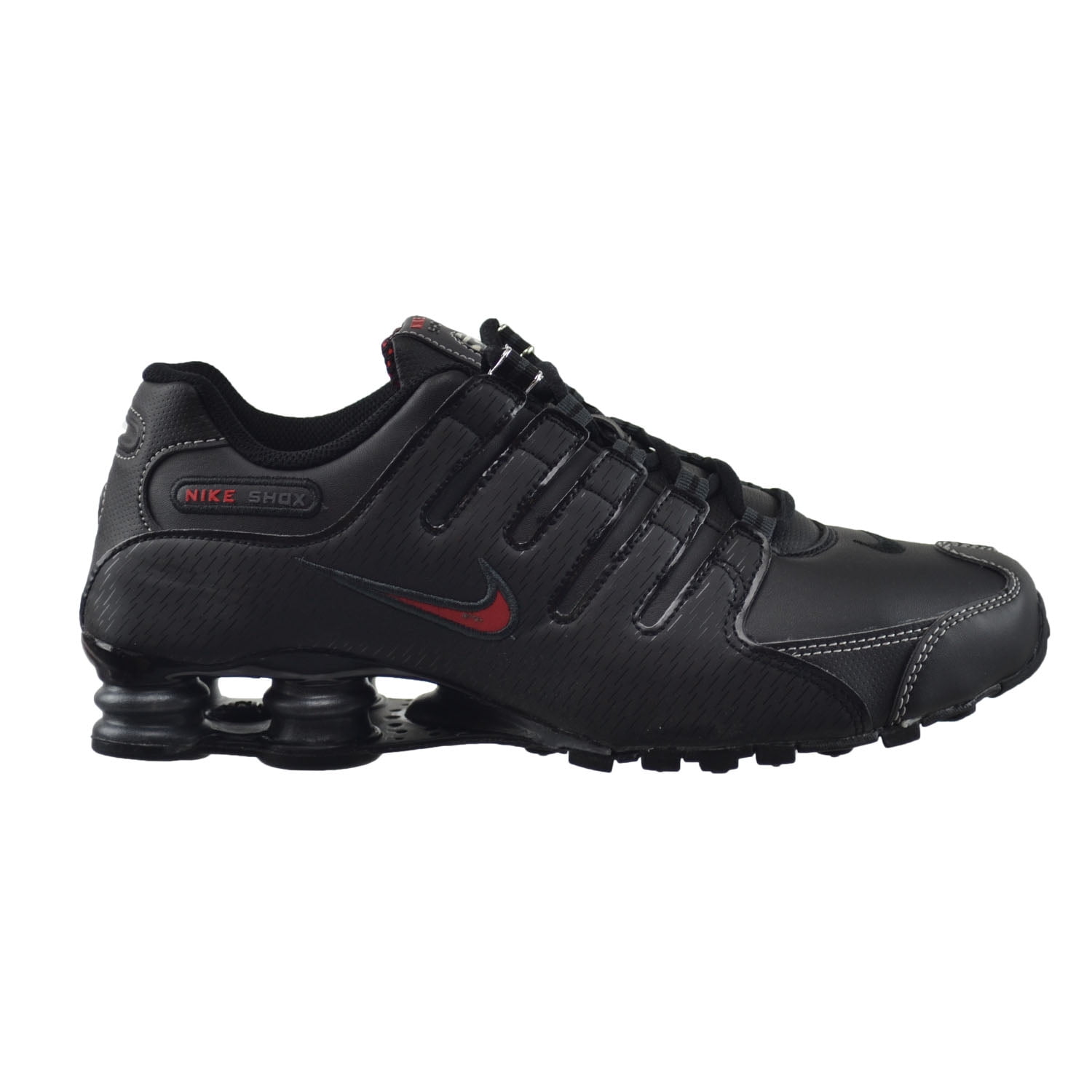【Sho】 Nike Shox NZ Men's Basketball Shoes Black/Varsity Red-White