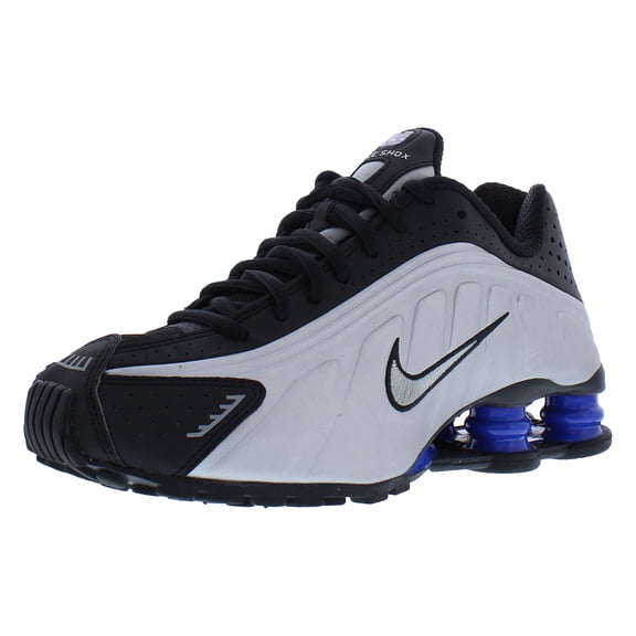 Nike Shox R4 Mens Shoes Size 6, Color: Black/Metallic Silver