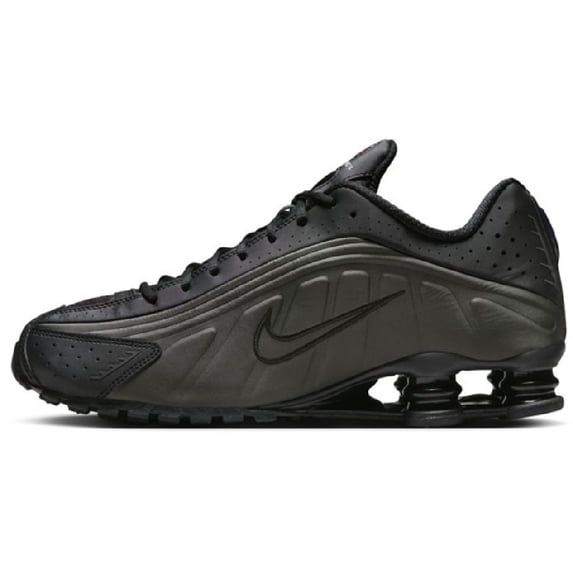 Men's Nike Shox R4 Black/Black-Black (HQ1988 001) - 11.5