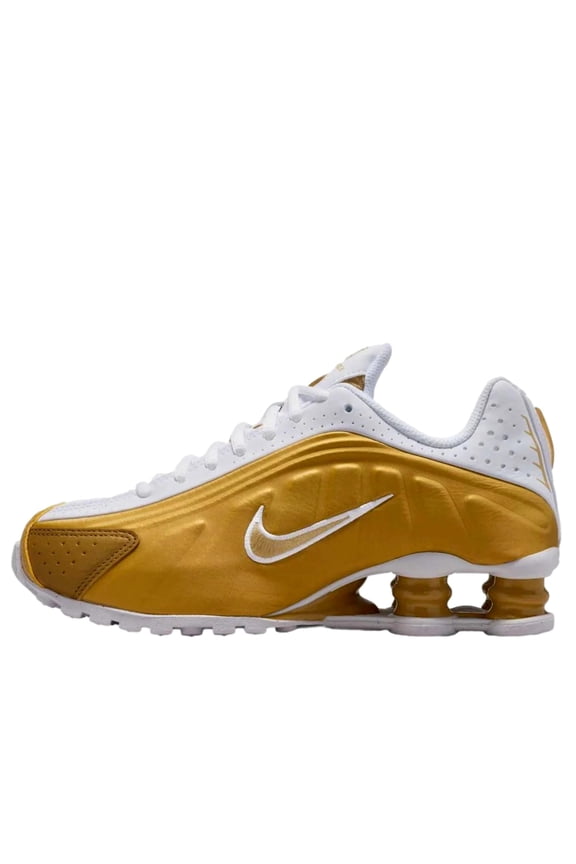 Shox R4 Metallic Gold / Metallic Gold  CW2626-700 Grade-School Size 6.5