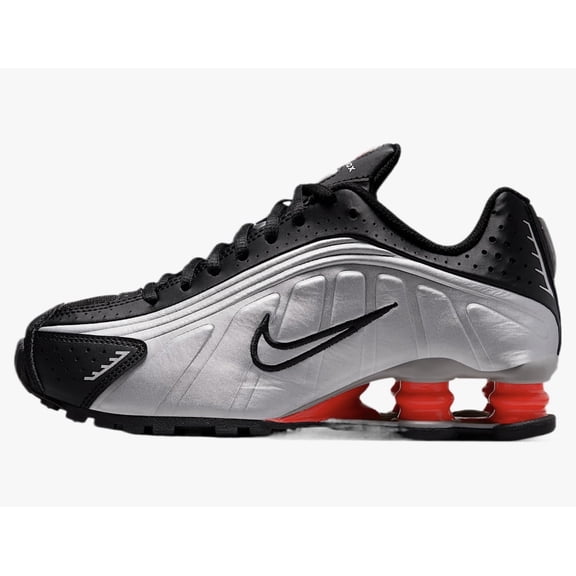 Big Kid's Nike Shox R4 Metallic Silver (CW2626 005) - 5.5