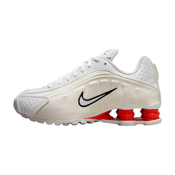 Nike Shox R4 White / White - Phantom CW2626-102 Grade-School Size 4.5