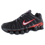 Nike Mens Shox TL Running Shoes - Black/Silver/Red