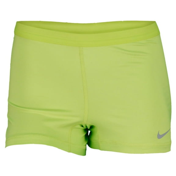 Nike Slam Tennis Short (Volt/ Matte Silver, X-Large)