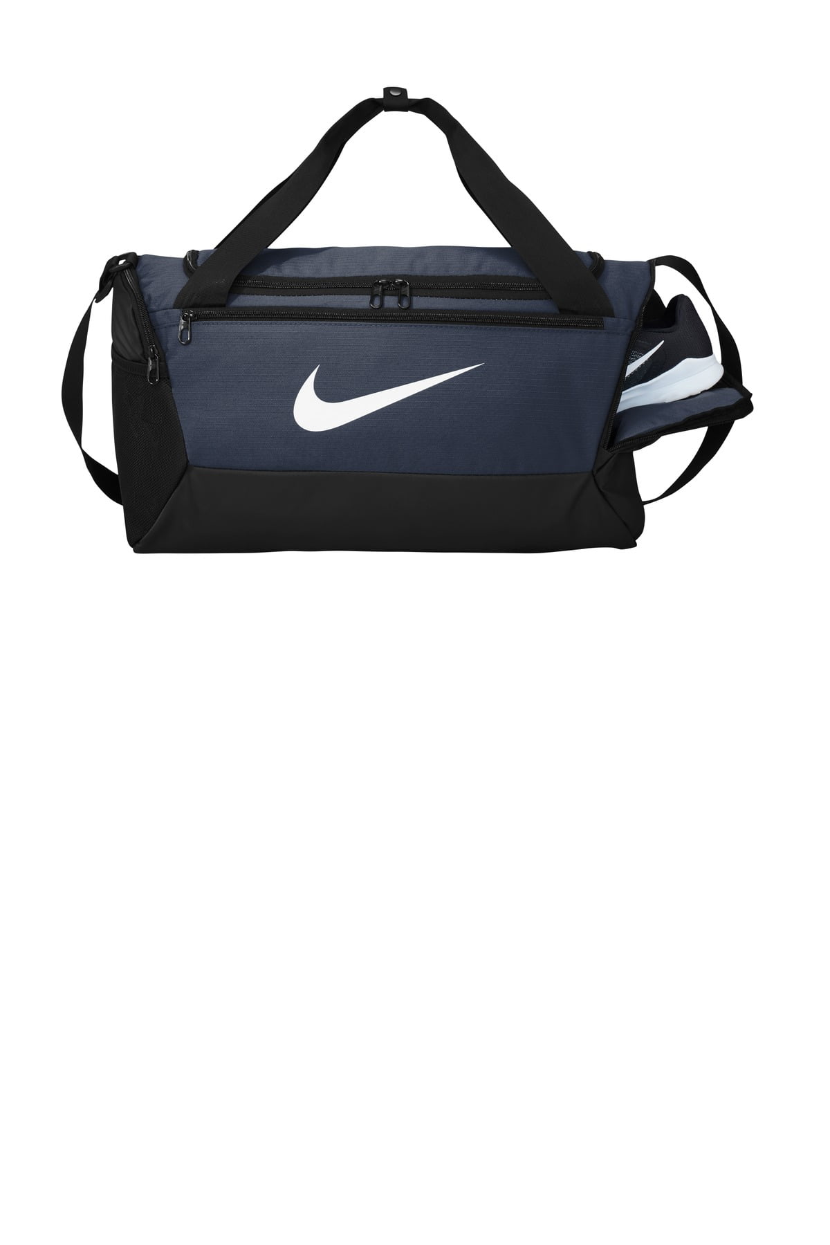 Nike Heritage Duffel Bag Logo Unisex Gym Training Travel Black New  100%AUTHENTIC
