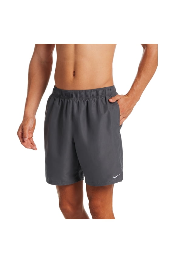 Solid Lap 9 Inch Volley Short Swim Trunk Mens Style : Nessa558