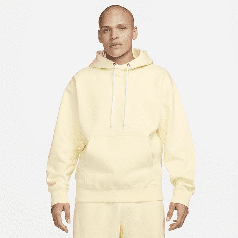 cream color nike hoodie