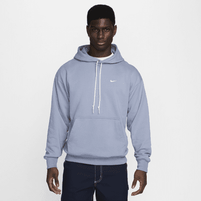 Nike Solo Swoosh Men's French Terry Pullover Hoodie Color
