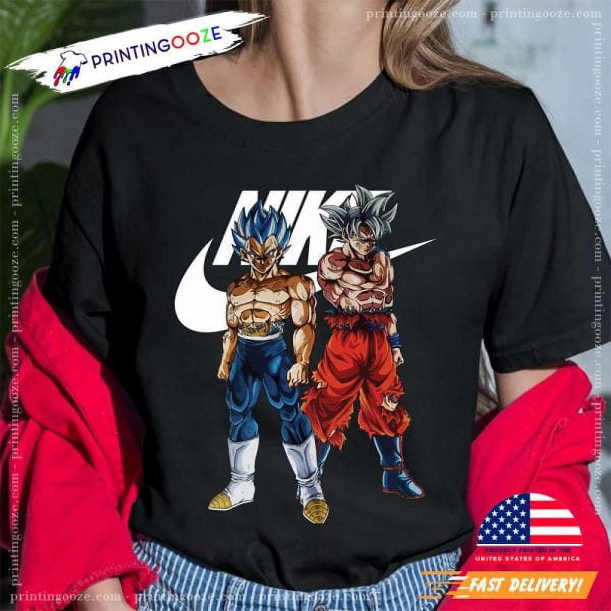 Nike Son Goku Vegeta Dragon Ball Super Shirt Walmart