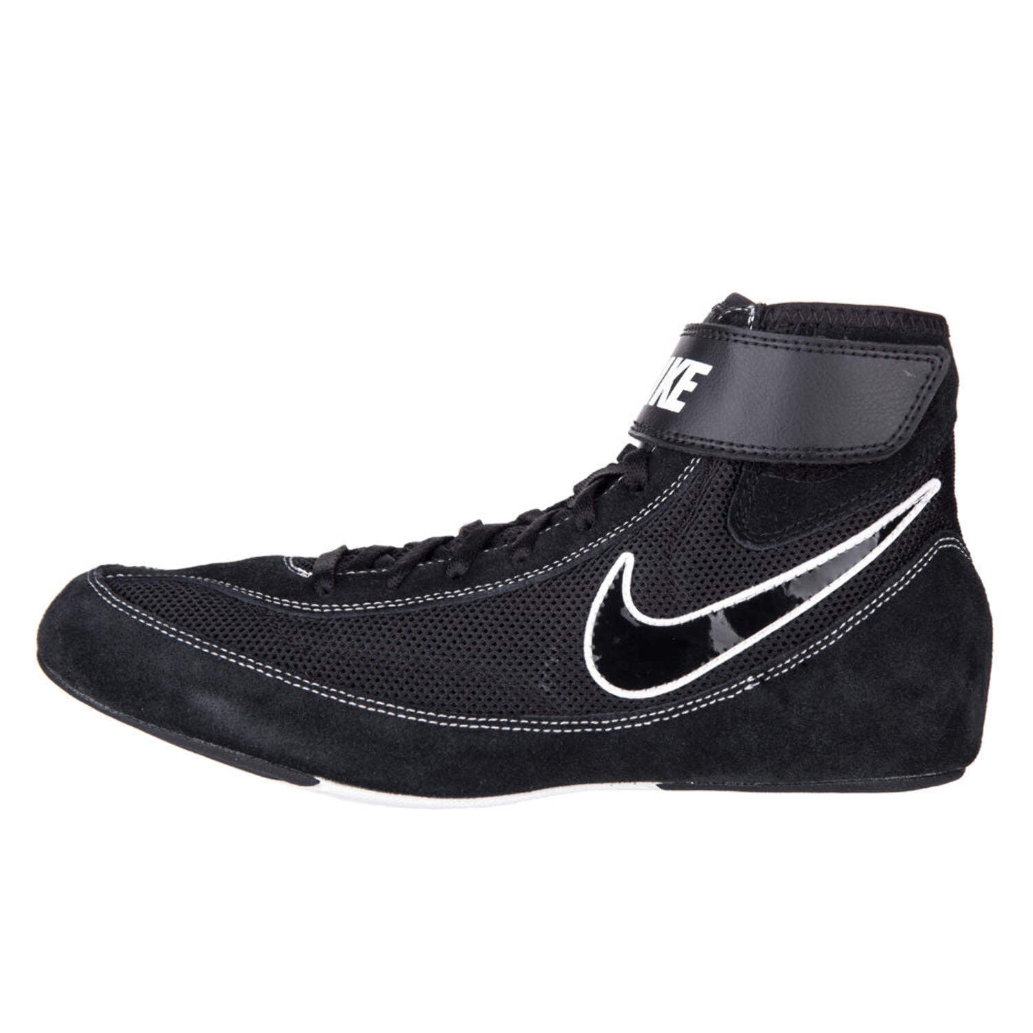Nike SpeedSweep 7 Men's Wrestling Shoes Color: Black/White/Black Size: 8.5