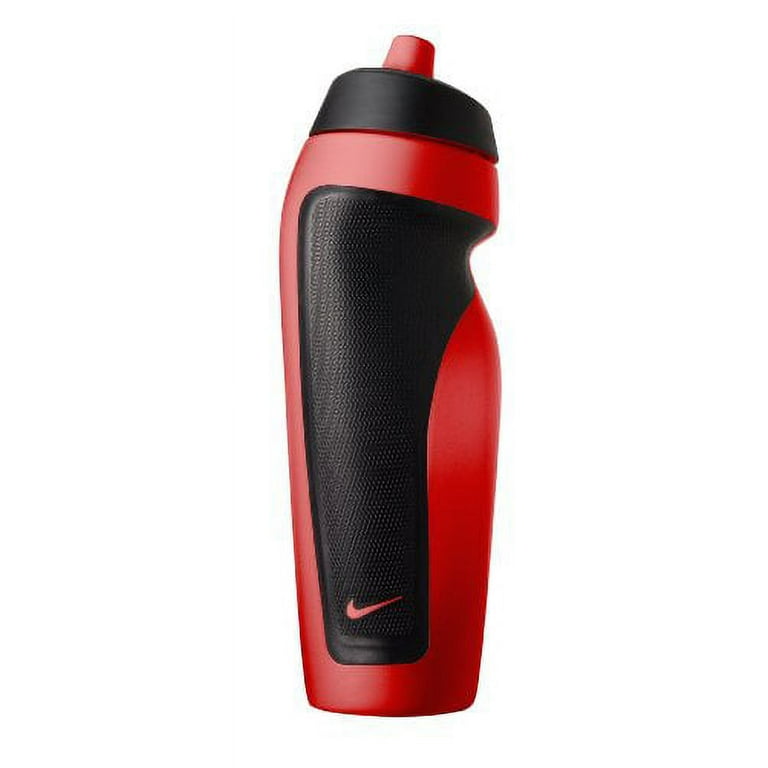 Nike Hyper Sport Water Bottle 20oz Adult Unisex Bright Mango/Black
