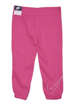 Nike Girls Pink Athletic Joggers Stretch Sweat Pants 4